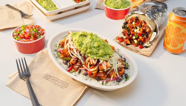 Chipotle menu with prices