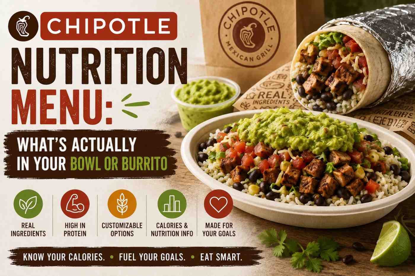 Chipotle Nutrition Menu