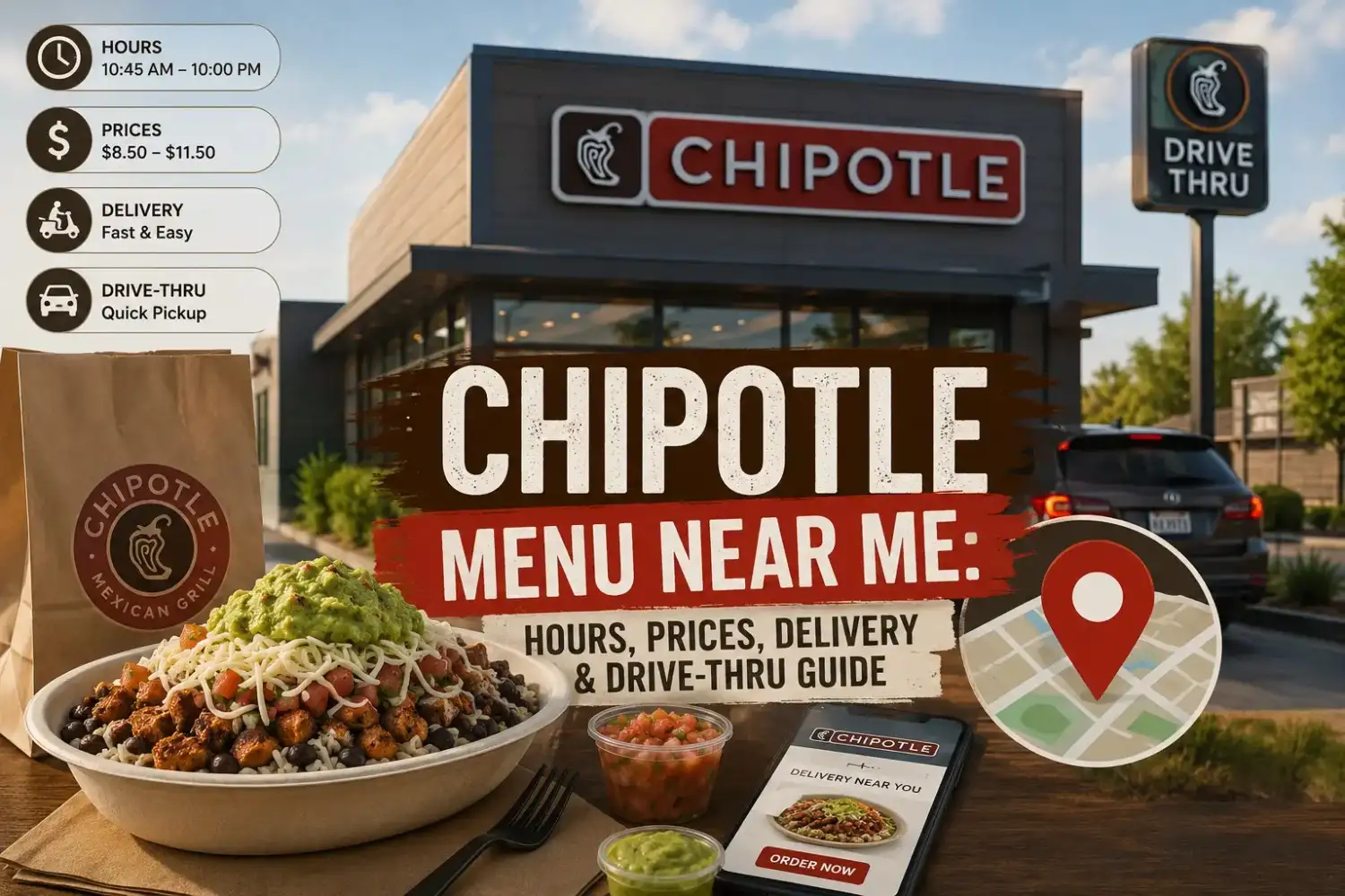 chipotle menu near me