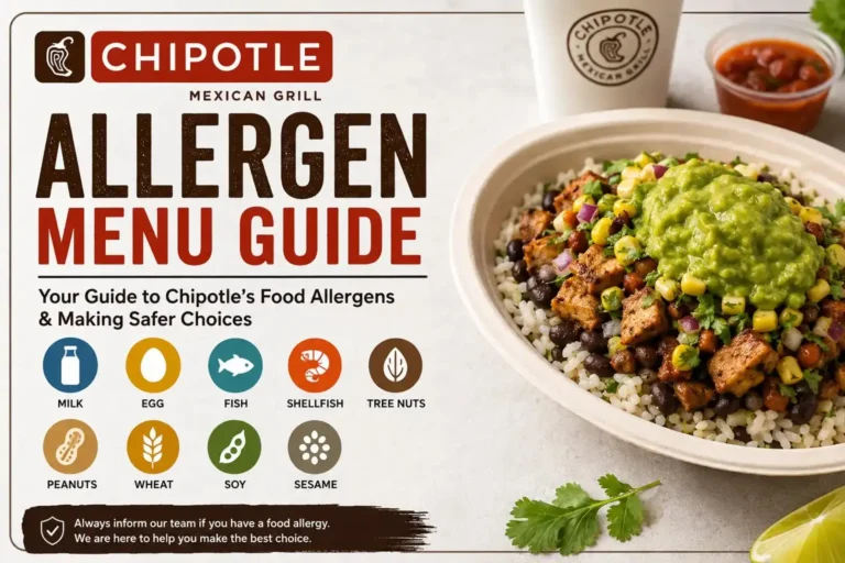 Chipotle Allergen Menu