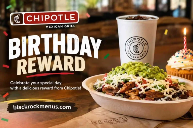 Chipotle Birthday Reward